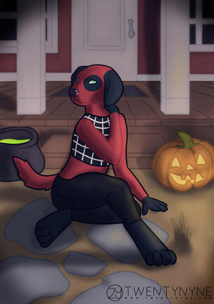 Halloween Cherry - Cartoon